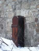 Бронированная дверь в контрэскарпной стенке рва